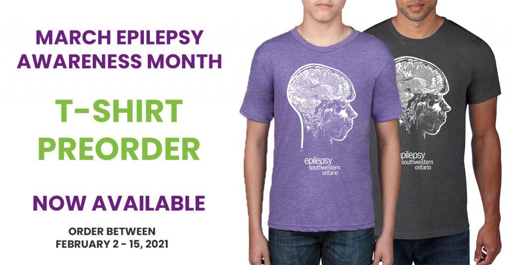 March Epilepsy Awareness Month T-Shirt Pre-Order