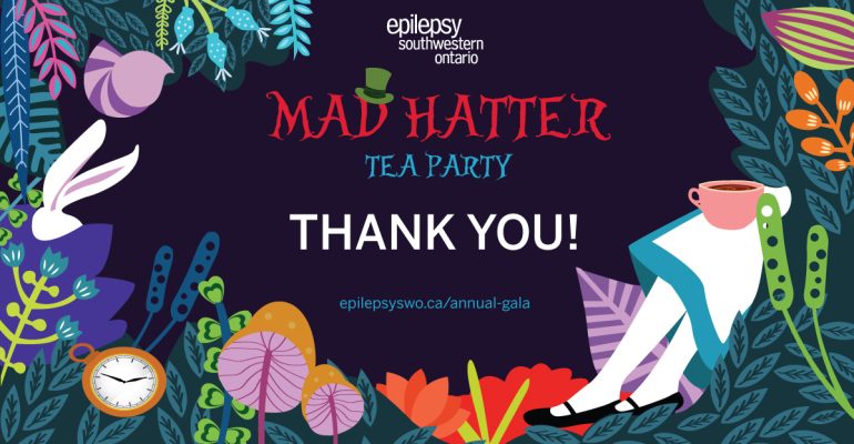 Mad Hatter Tea Party Gala Thank You