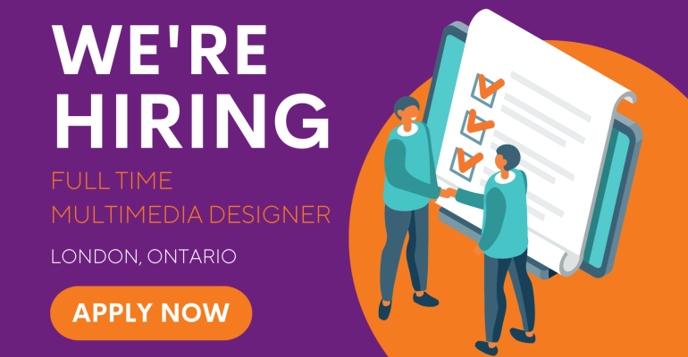 We’re Hiring a Multimedia (Web and Graphic) Designer!